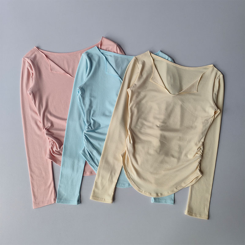 Pilates V Yoga - Women's Modal V-Neck Yoga Top Soft