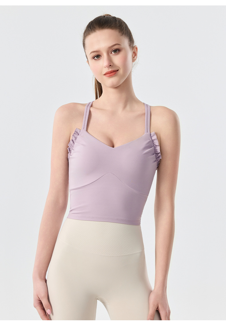 Sexy Women Yoga V-neck Halter  - Pilates V Yoga ulasan dan harga