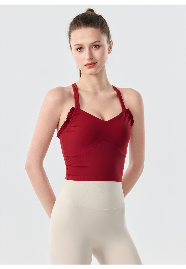 Sexy Women Yoga V-neck Halter  - Pilates V Yoga ulasan dan harga