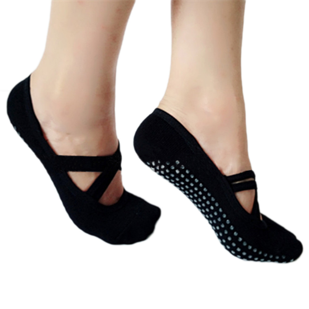 Women Yoga Socks Non Slip Pila - Pilates Yoga And Gym ulasan dan harga