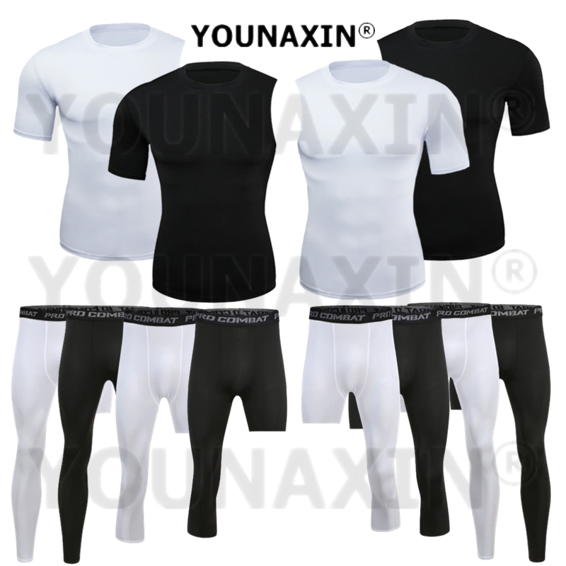 Men's 3/4 Cropped Leg Leggings - Pilates Yoga Leggings ulasan dan harga