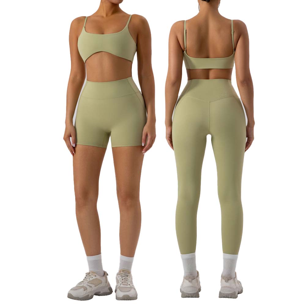 Running Training Set Adjustabl - Pilates Yoga Leggings ulasan dan harga