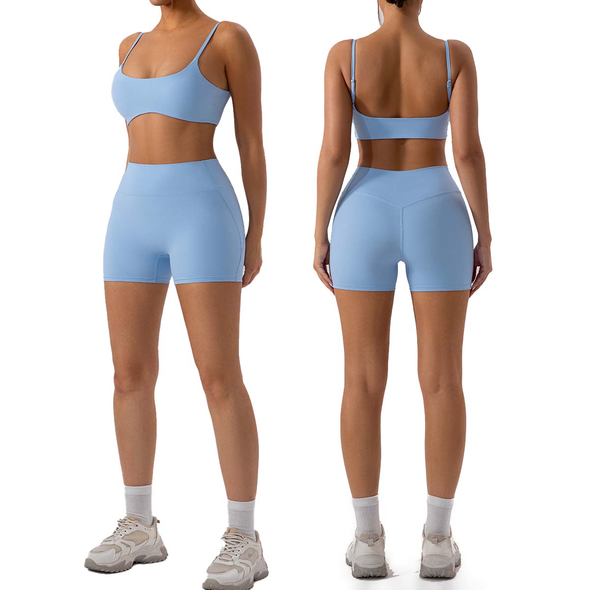 Running Training Set Adjustabl - Pilates Yoga Leggings ulasan dan harga