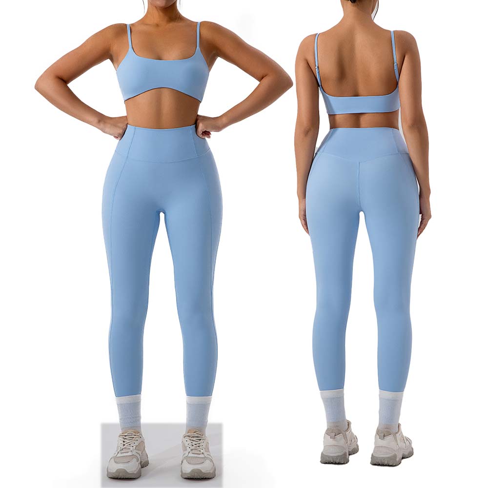 Running Training Set Adjustabl - Pilates Yoga Leggings ulasan dan harga