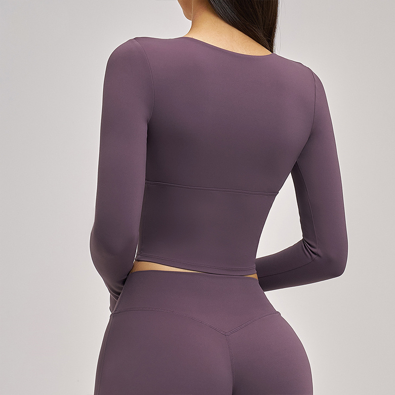 SVEIC Yoga Long Sleeve V Neck  - Pilates V Yoga ulasan dan harga