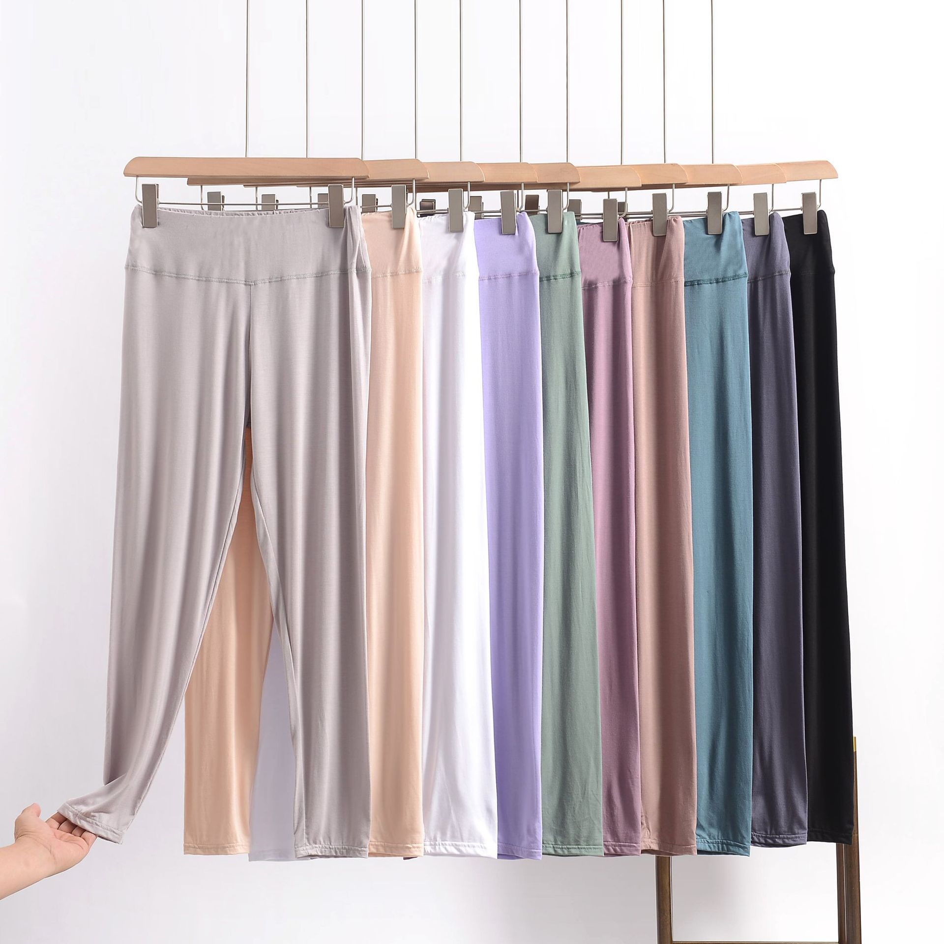 Plus Size Summer Modal Legging - Pilates Yoga Leggings ulasan dan harga