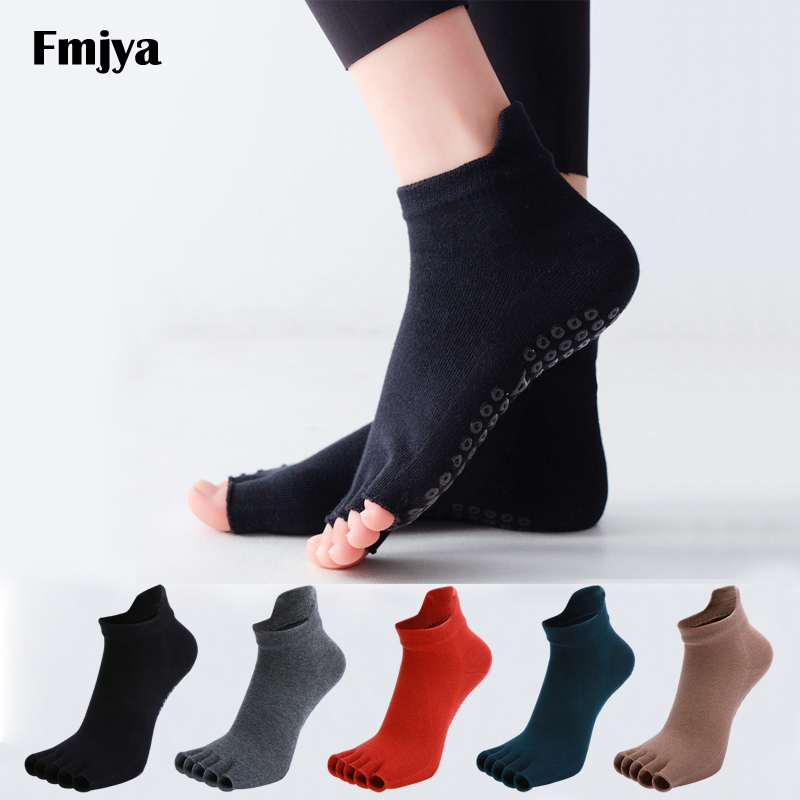 Yoga Socks Half Toe Anti-Slip  - Pilates Yoga And Gym ulasan dan harga