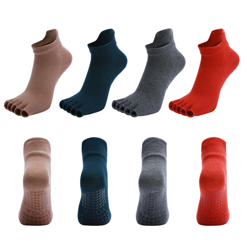 Yoga Socks Half Toe Anti-Slip  - Pilates Yoga And Gym ulasan dan harga