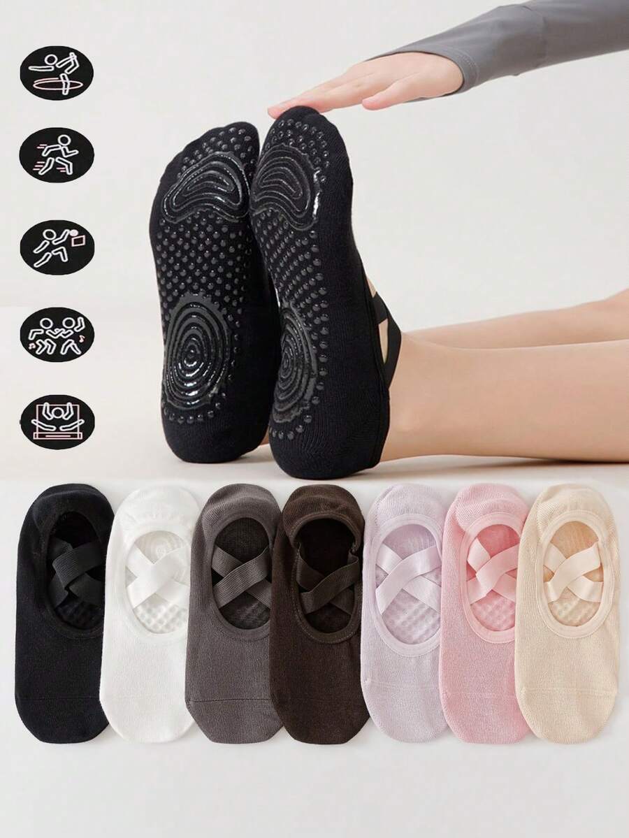 1/3/7 Pairs Women's Barre Pila - Pilate Yoga Workout ulasan dan harga