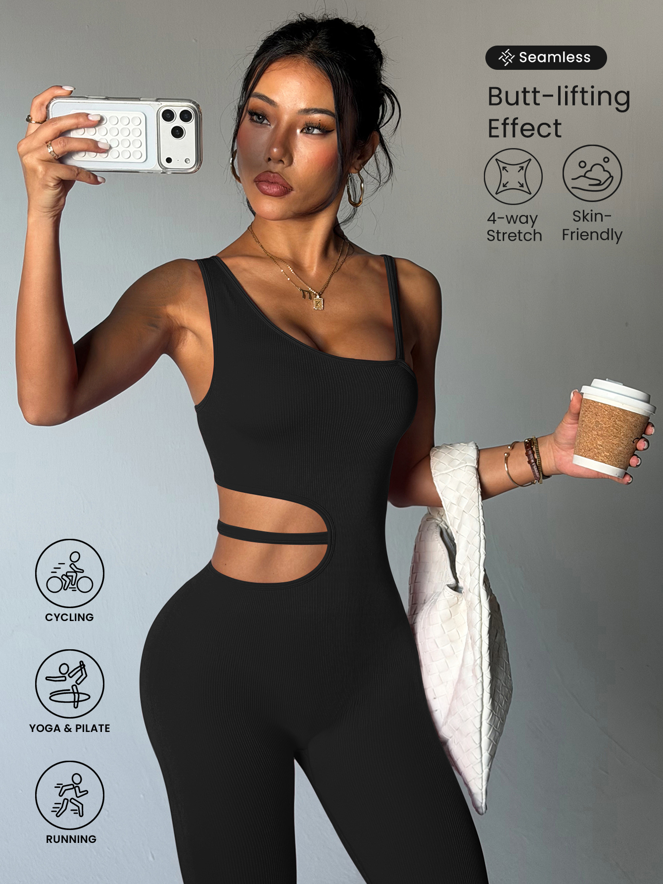 Beautiful back design, sexy on - Pilates Yoga Leggings ulasan dan harga