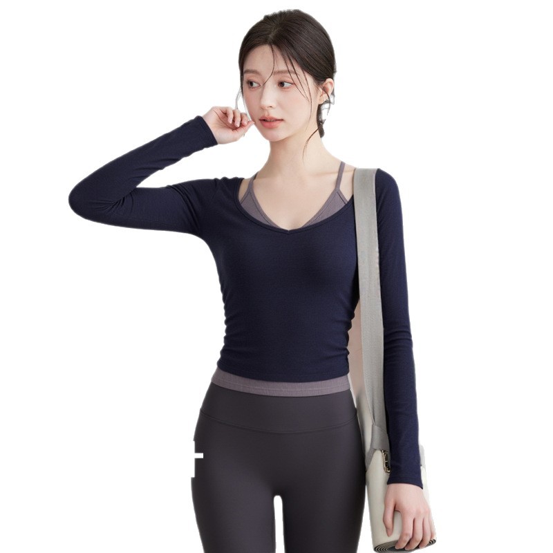 New Arrival Women Long Sleeve  - Pilates V Yoga ulasan dan harga