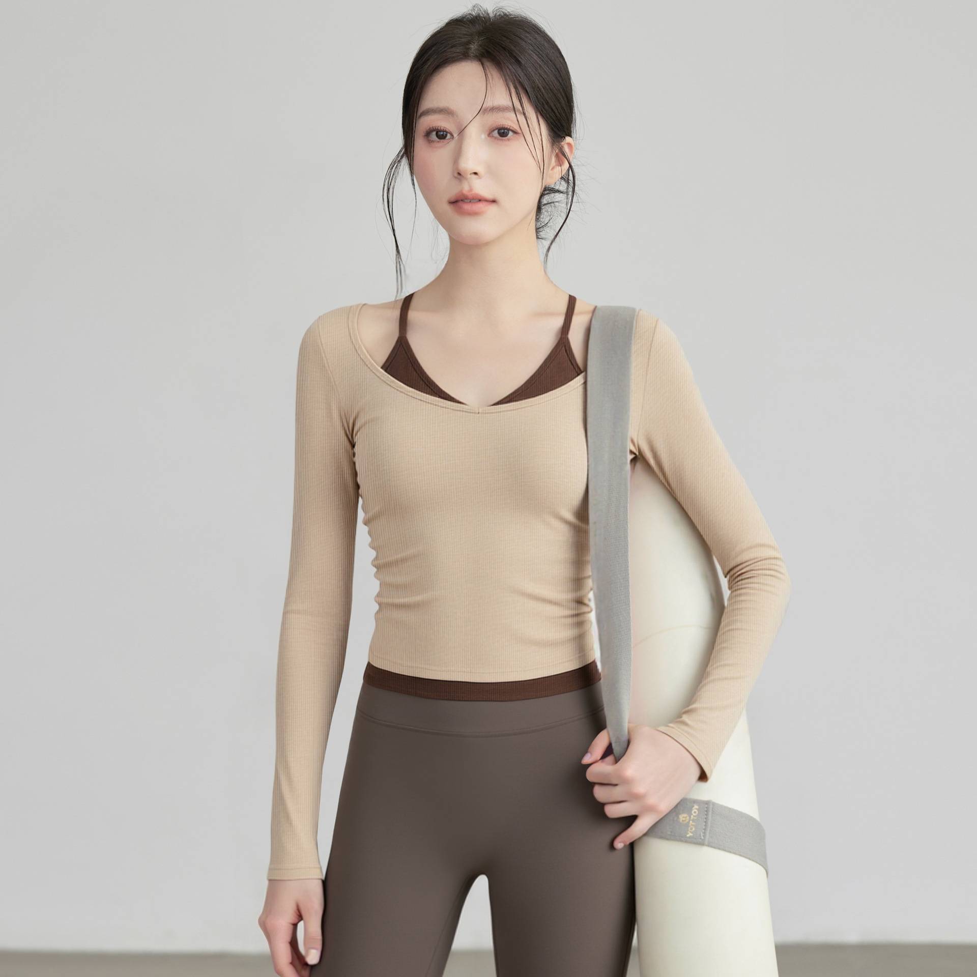New Arrival Women Long Sleeve  - Pilates V Yoga ulasan dan harga