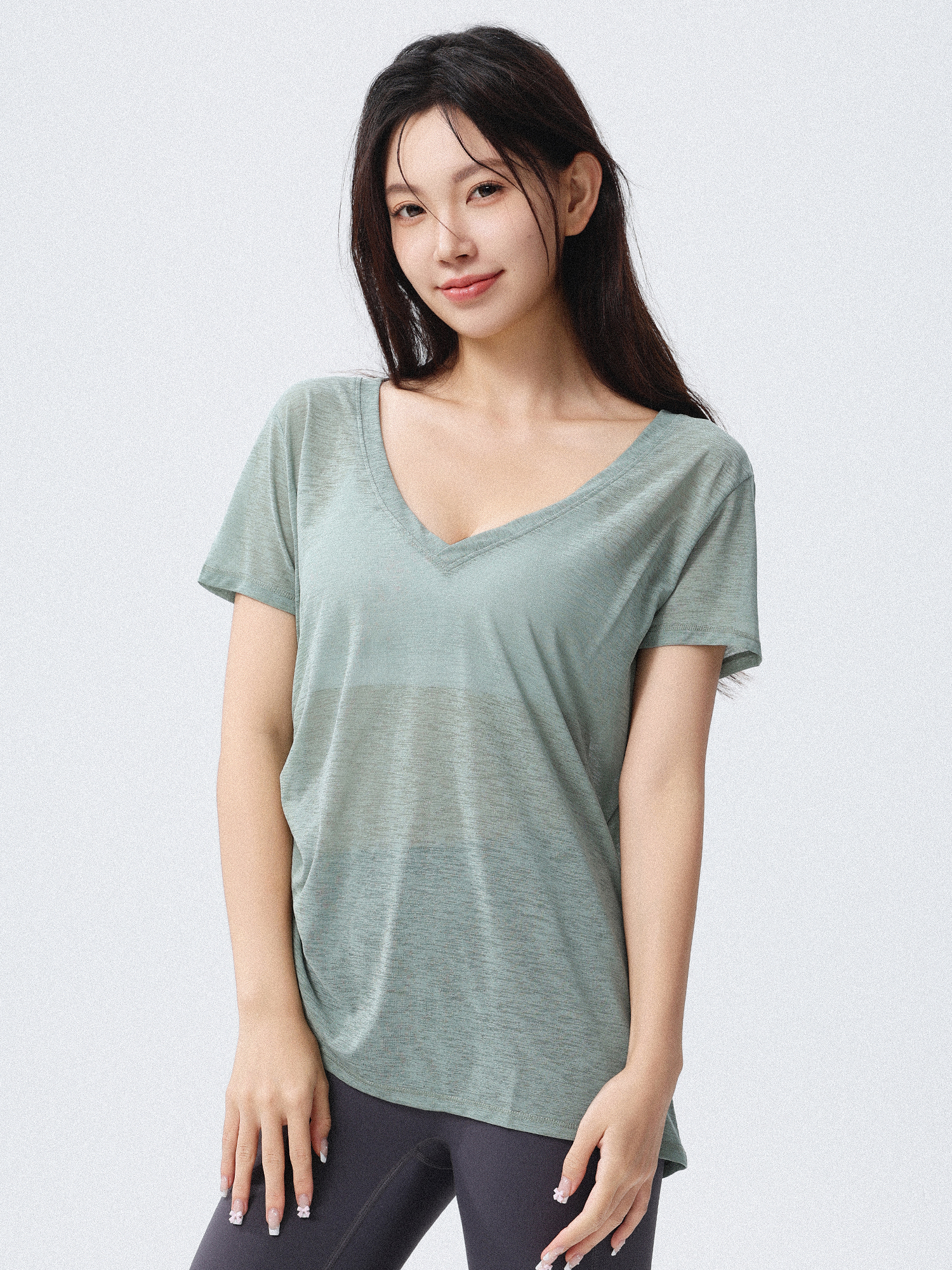 Loose Lightweight Short Sleeve - Pilates V Yoga ulasan dan harga