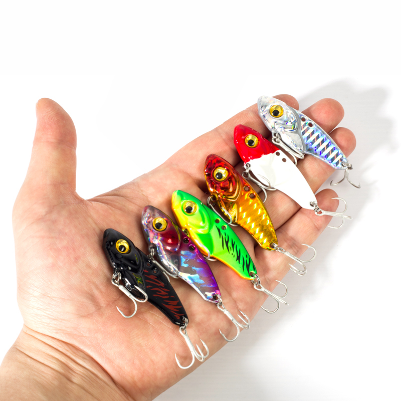 6PCS Metal VIB Lure 5g 7g 10g  - Balance Board Wobble ulasan dan harga
