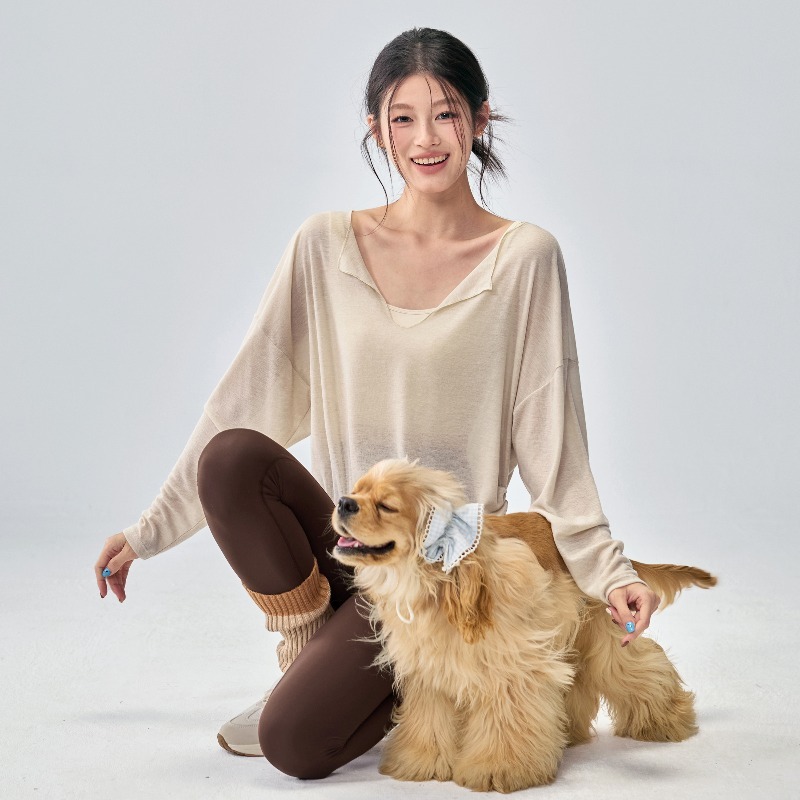 Women Loose Fit Yoga Cover Up  - Pilates V Yoga ulasan dan harga