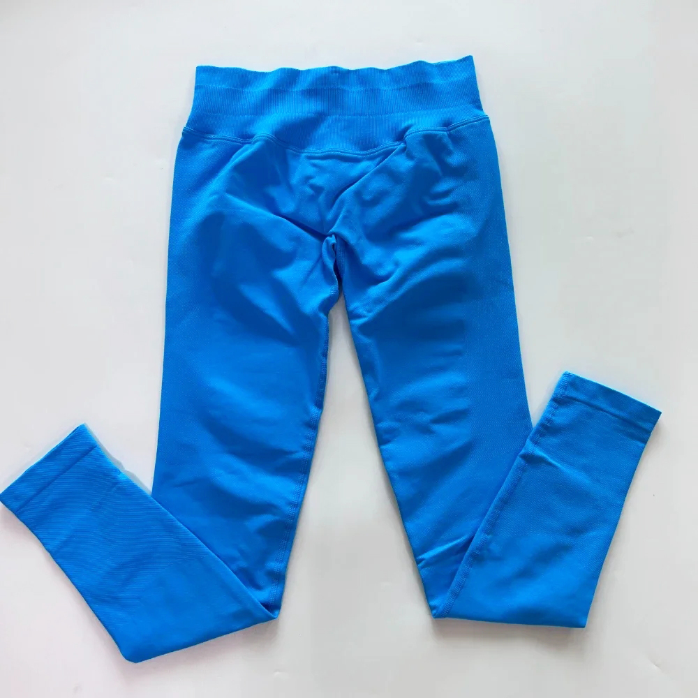 Yoga Leggings Women Low Ribbed - Pilates Yoga Leggings ulasan dan harga