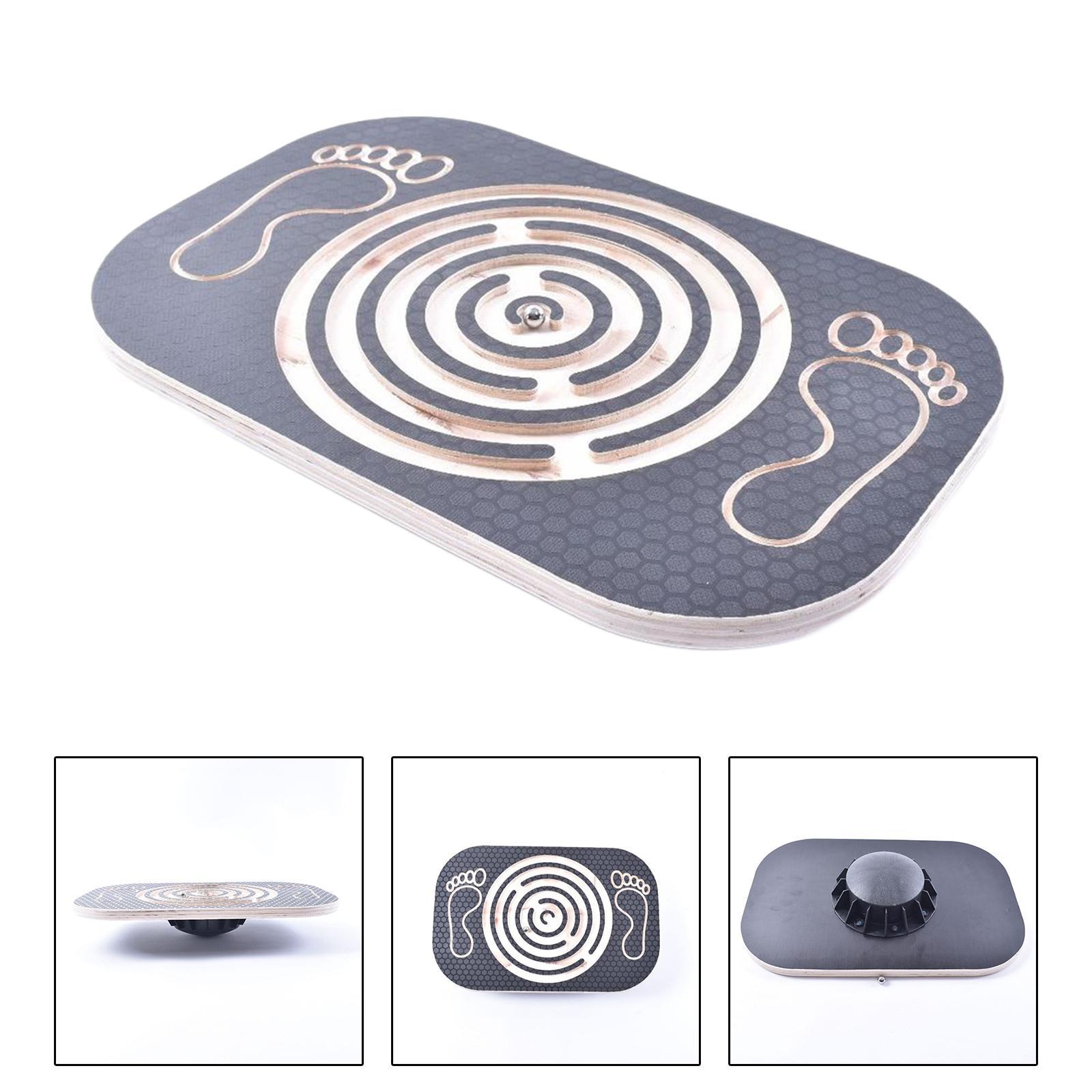 Wood Wobble Balance Board Rock - Balance Board Wobble ulasan dan harga