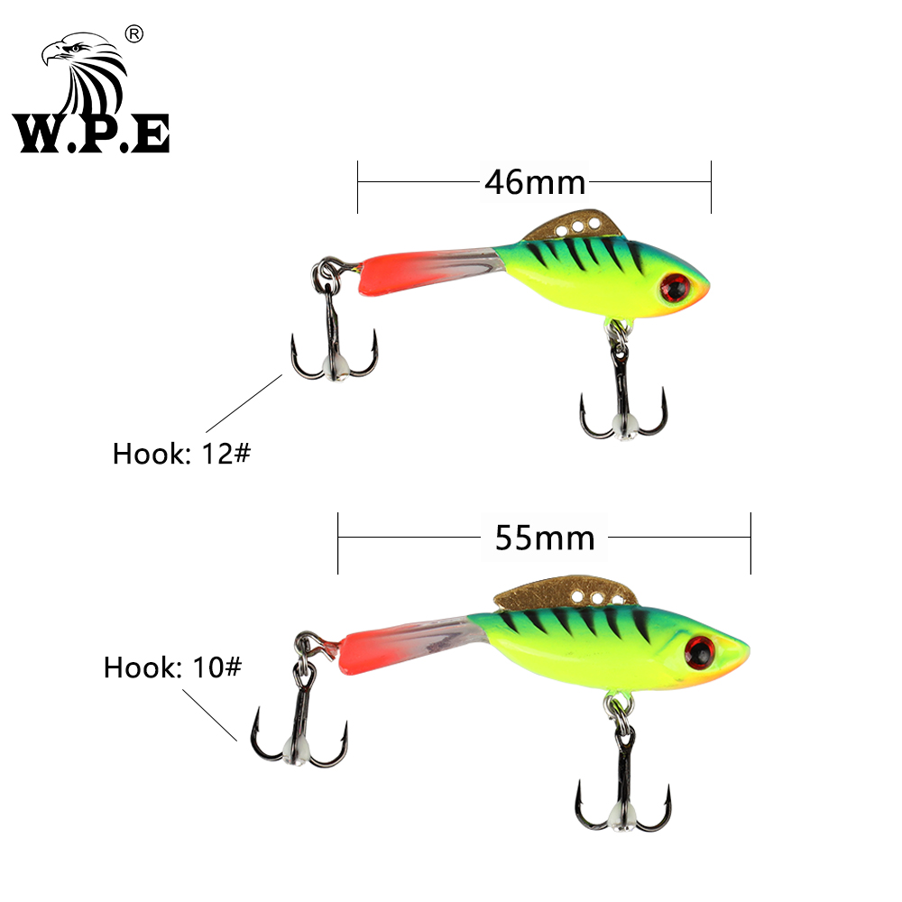 W.P.E Ice Winter Fishing Lure  - Balance Board Wobble ulasan dan harga
