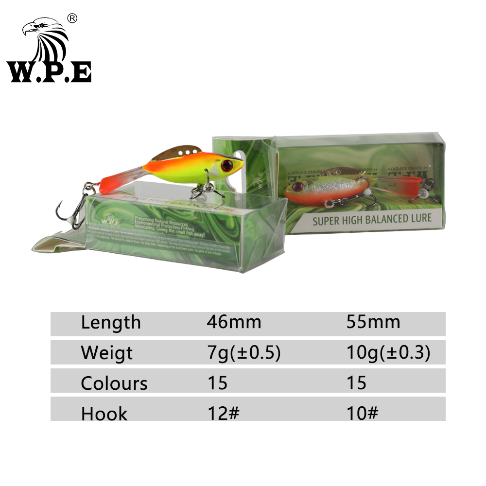 W.P.E Ice Winter Fishing Lure  - Balance Board Wobble ulasan dan harga