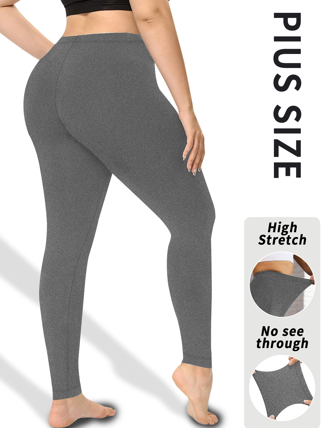 Plus size Women's Low Rise Wor - Pilates Yoga Leggings ulasan dan harga