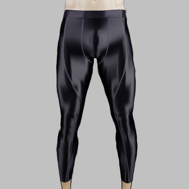 Men Glossy Swimming Trunks Str - Pilates Yoga Leggings ulasan dan harga
