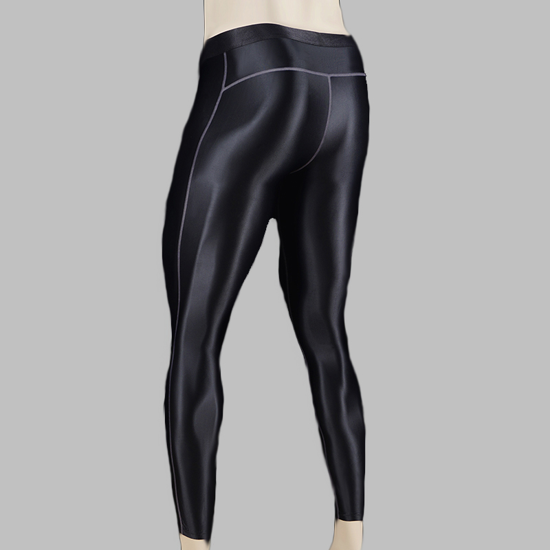 Men Glossy Swimming Trunks Str - Pilates Yoga Leggings ulasan dan harga