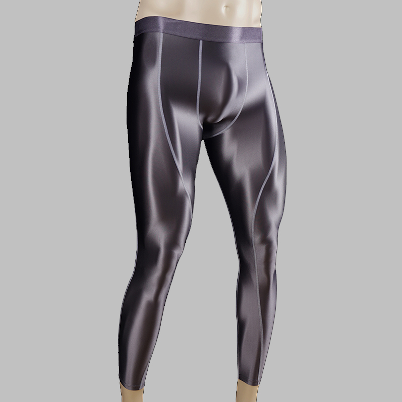 Men Glossy Swimming Trunks Str - Pilates Yoga Leggings ulasan dan harga