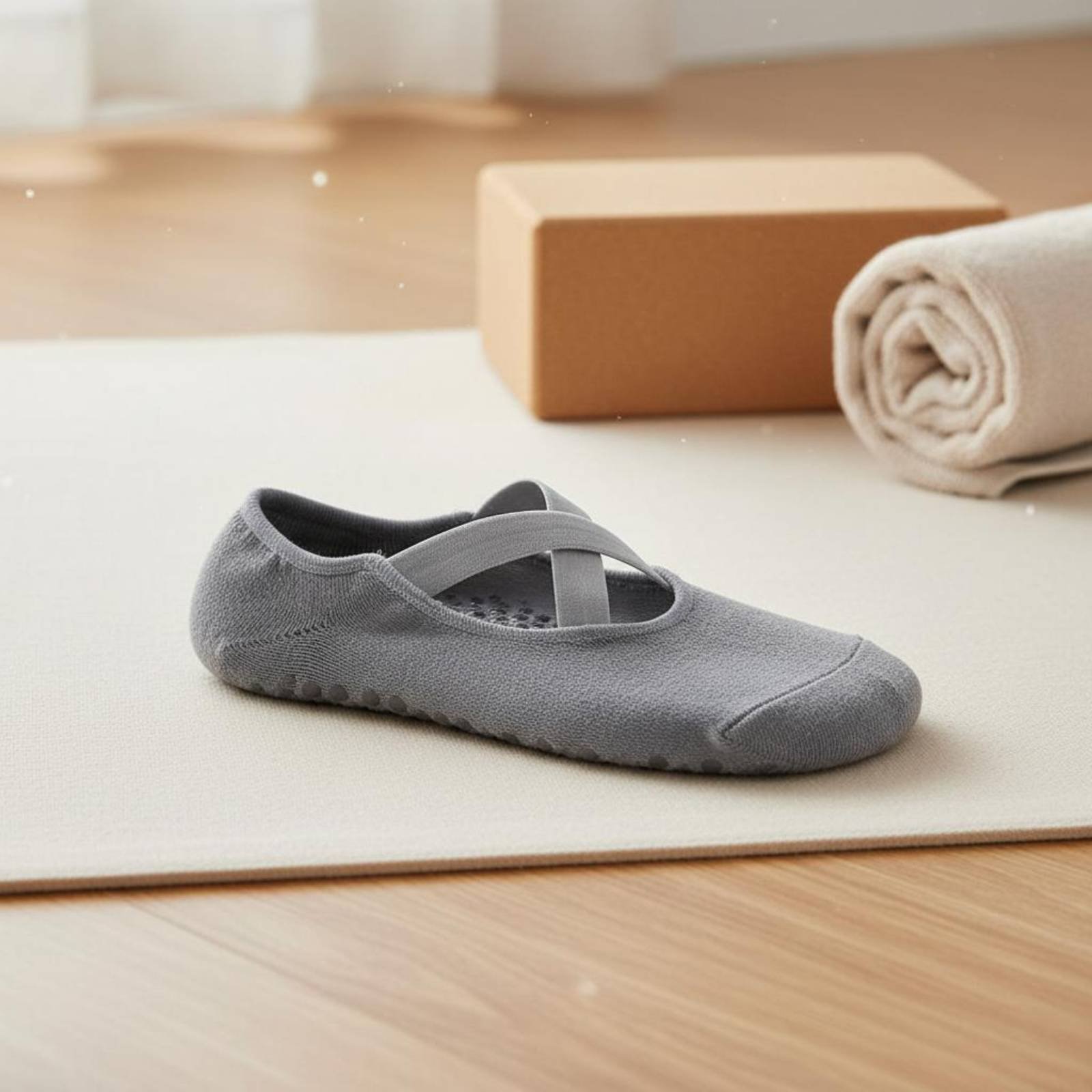 Non Slip Fitness Socks Breatha - Pilates Yoga And Gym ulasan dan harga