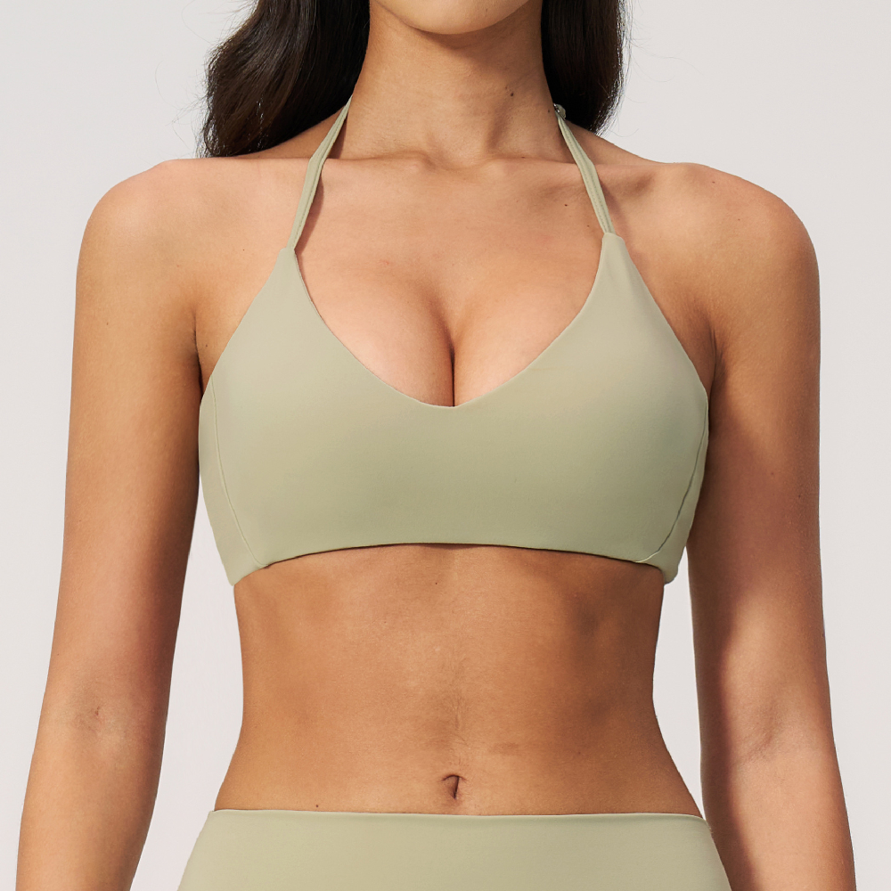 Summer Halter Yoga Bra Women's - Pilates V Yoga ulasan dan harga