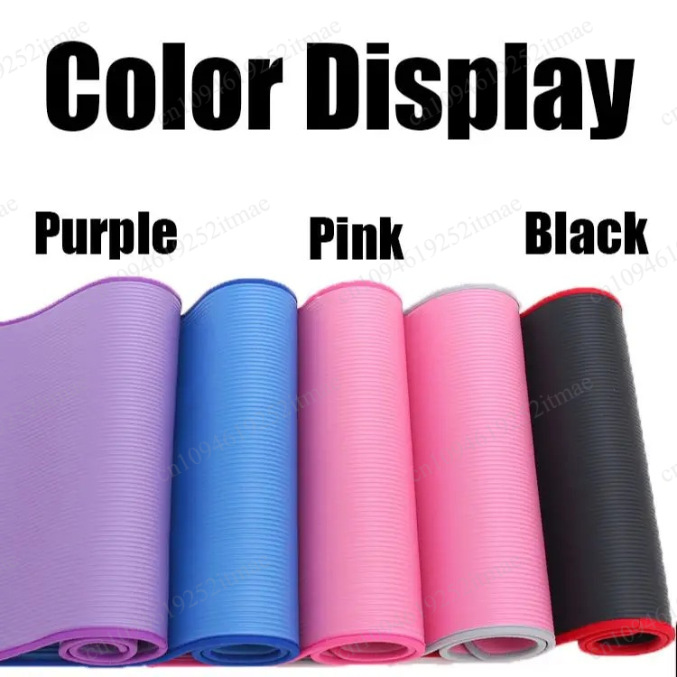 10mm Extra Thick Non-slip Work - Pilate Yoga Workout ulasan dan harga